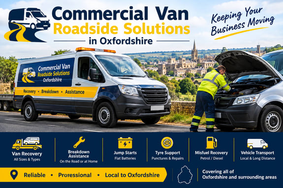 Commercial Van Roadside Solutions in Oxfordshire