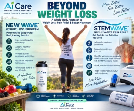 Beyond Weight Loss: How New Wave and StemWave Can Help You Move Better and Feel Better