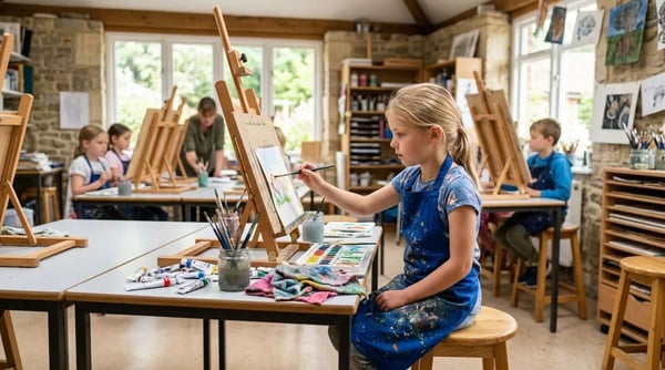 How Do Art Classes Help Children Develop Creative Skills?