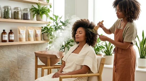 How Does Naturally With Nature Hair Scalp Studio Work?