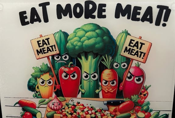 Veggies Are On Strike