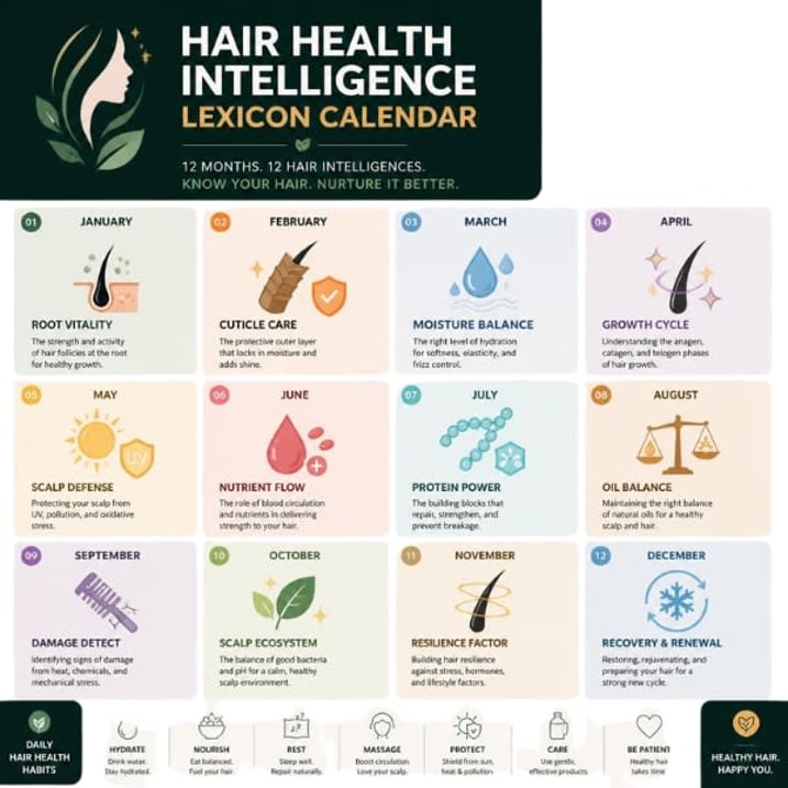 Decoding the Science of Strand Health: Inside the Hair Health Intelligence Lexicon Calendar