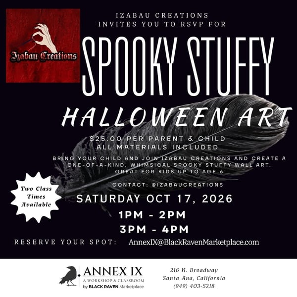 Spooky Stuffy Halloween Art