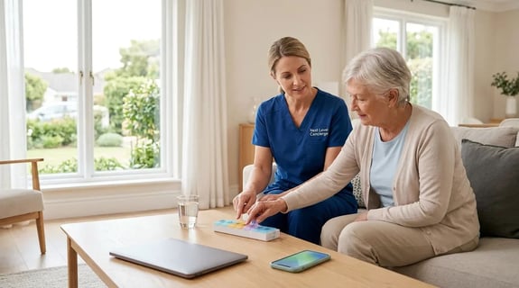 How Does a Home Nurse Improve Medication Safety?