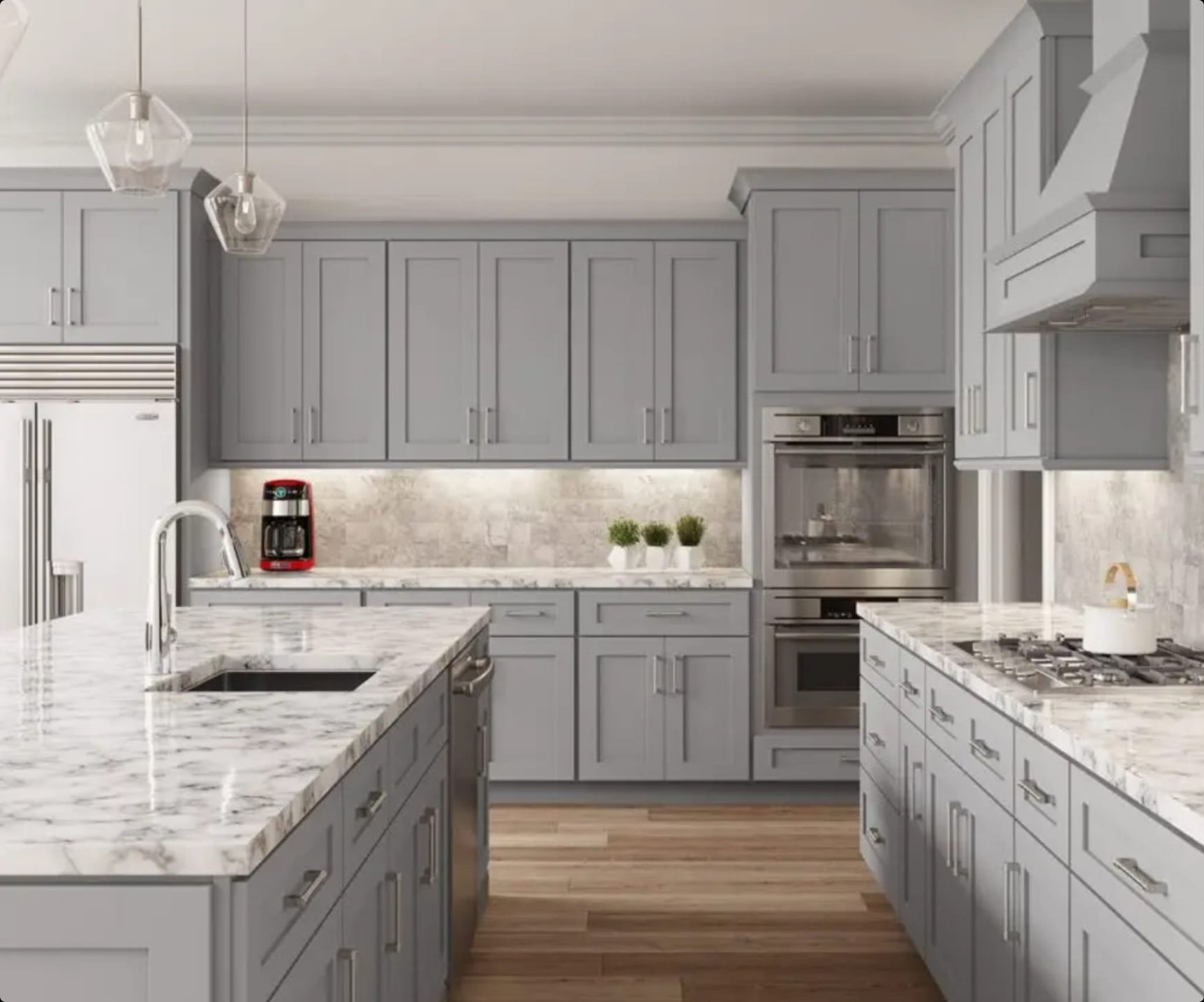 Traditional Transitional Kitchen Remodel by LAH Construction Corp — Project 1 project photo
