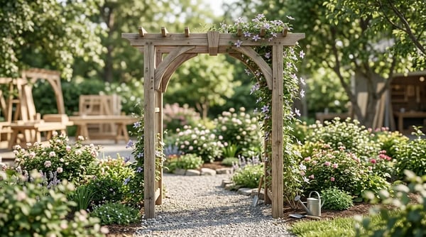How Can You Repurpose Your Wooden Wedding Arch?