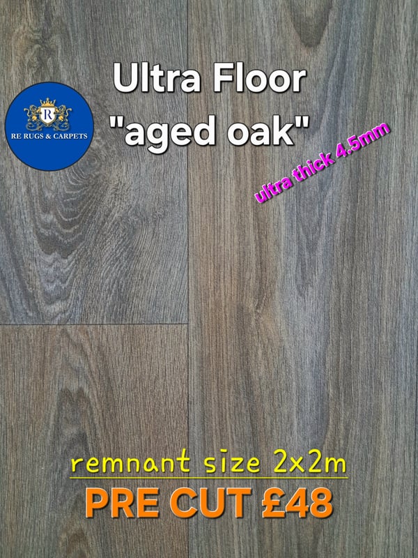 2x2m Ultra Floor aged oak
