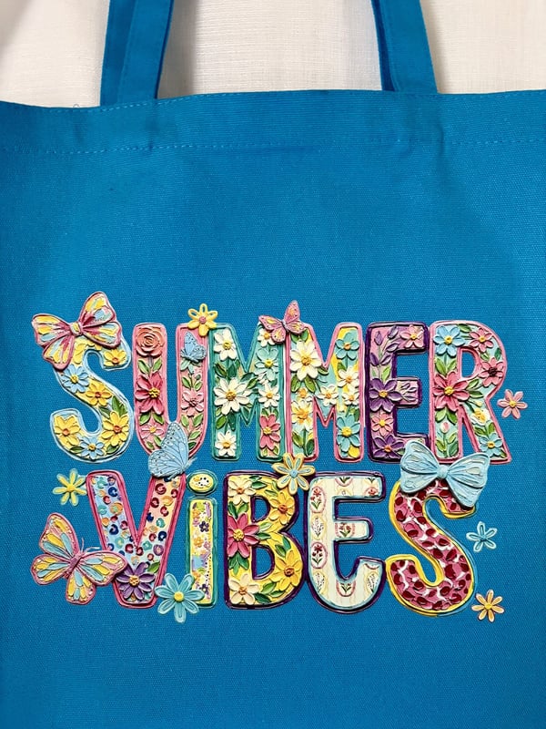 Blue Painted Summer Vibes