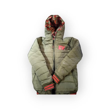 Women’s KW Classic Puffer Coat with Reversible Hood