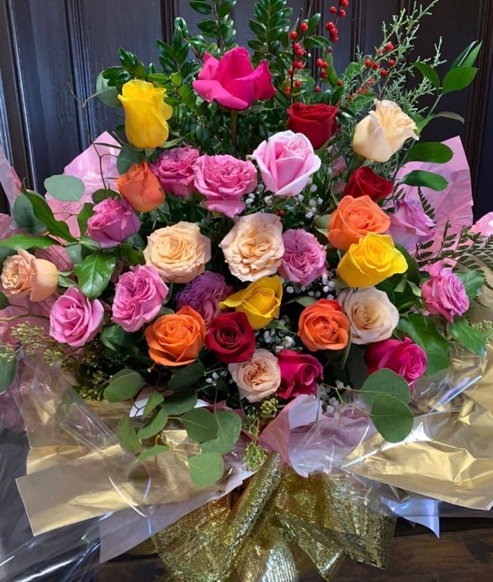 bright & Colorful roses