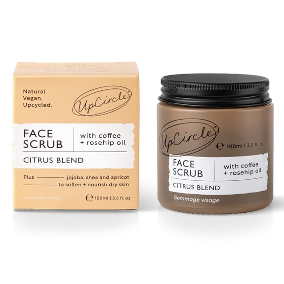 Face Scrub (Citrus, Coffee + Rosehip Oil)